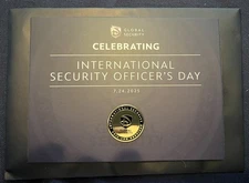 Disney Global Security International Security Officer's Day Pin Rare HTF