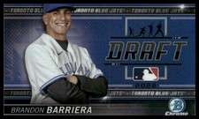 2022 Bowman Draft #BDN-8 Brandon Barriera Bowman Draft Night Toronto Blue Jays