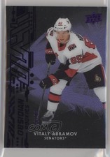 2019 SPx UD Black Obsidian Rookies Purple 10/99 Vitalii Abramov Vitaly #R-VA 4l3