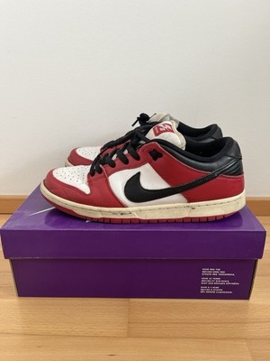 Nike SB Dunk Low Pro ''Chicago'' J-Pack   Gr. 44   Gebraucht mit OG Box
