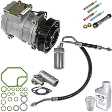 For Jeep Grand Cherokee 1994-1998 Omega AC Compressor w/ A/C Repair Kit DAC