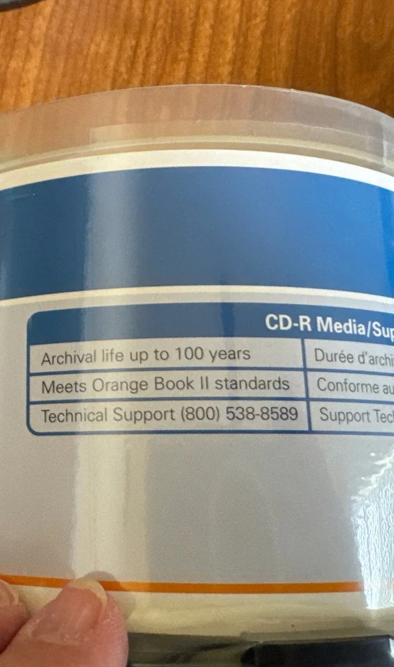 NEW Verbatim CD-R CD-Recordable 1X-52X Speed 700 MB/80 Min 50 count!! Sealed!! - Image 4 of 4