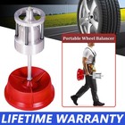 Wheel Balancer Portable Tyre Hubs Heavy Duty Car Truck Rim Bubble Tire Tool Kit