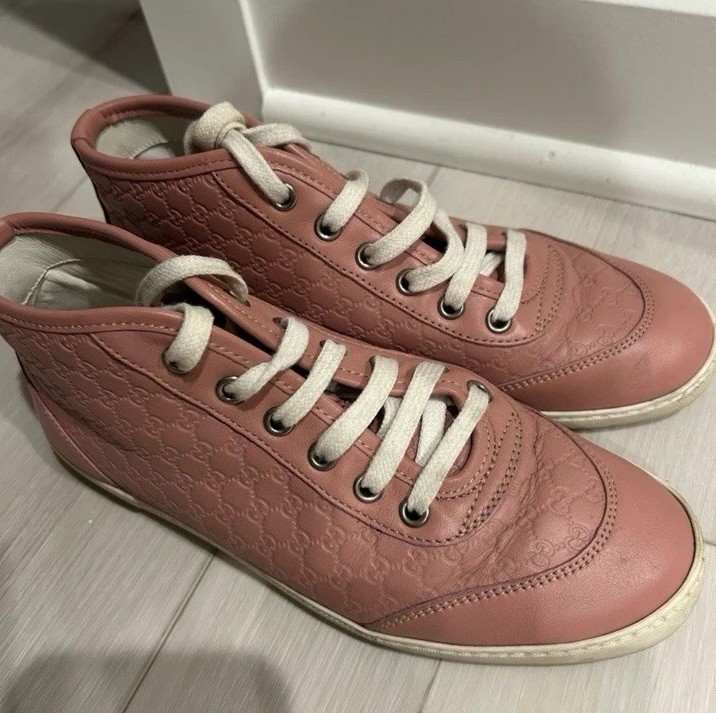 Gucci Microguccissima Pattern Leather Sneakers | … - image 1