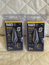 2 Klein Tools QRST14  Step Drill Bit, Quick R...