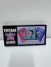 Vintage Family Card Games.Happy Families, Old Maid, Snap.Fun for all the family.