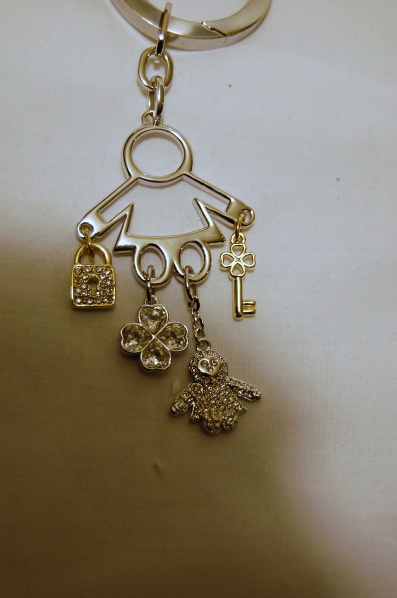 スワロフスキー Swarovski 『Clover キーリング』 886823 SWAROVSKI Gold Clover Large Charm 886823 | eBay