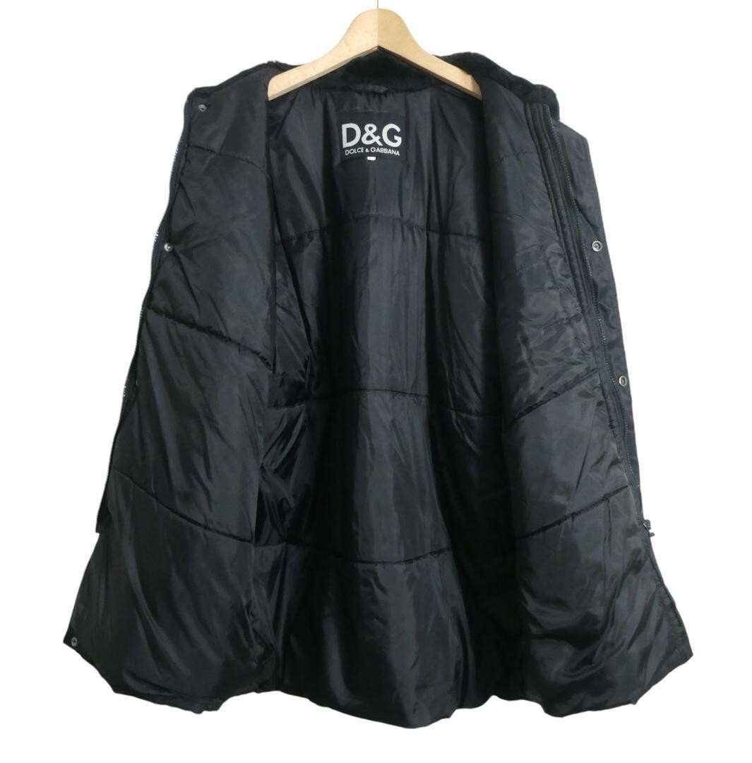 D&G DOLCE & GABBANA Jacket Coat Size L mens black nylon D&G DOLCE & GABBANA Jacket Coat Size L mens black nylon
