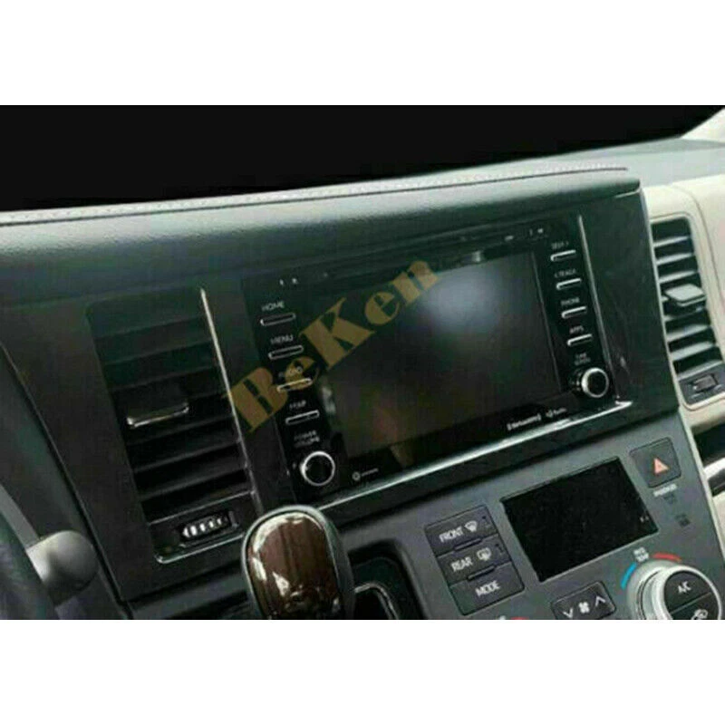 For Toyota Sienna 2015-2020 Carbon fiber Full Set interior Decor Trim Decal Kit - Image 4 of 4