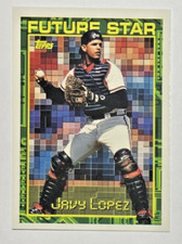 Javy Lopez 1994 Topps #194 Future Star MLB Baseball Insert Card Braves
