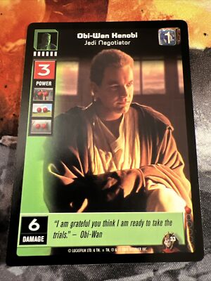 Star Wars CCG YOUNG JEDI DECIPHER SINGLES ''BATTLE OF NABOO'' YOU PICK 2000