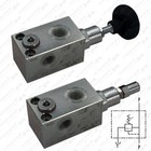 Hydraulik Druckbegrenzungsventil | Manometeranschluss | einstellbereich wählbar