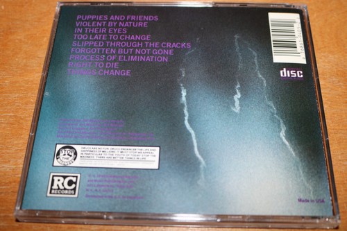 ATROPHY Violent By Nature CD DEATH METAL Thrash SLAYER Exodus ORIGINAL 1990 RARE - Picture 4 of 4