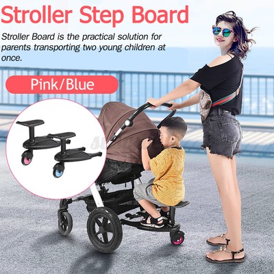 wheeled board stroller