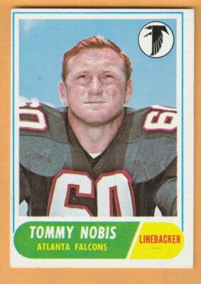 Tommy Nobis Atlanta Falcons 1968 Topps #151 Texas Longhorns