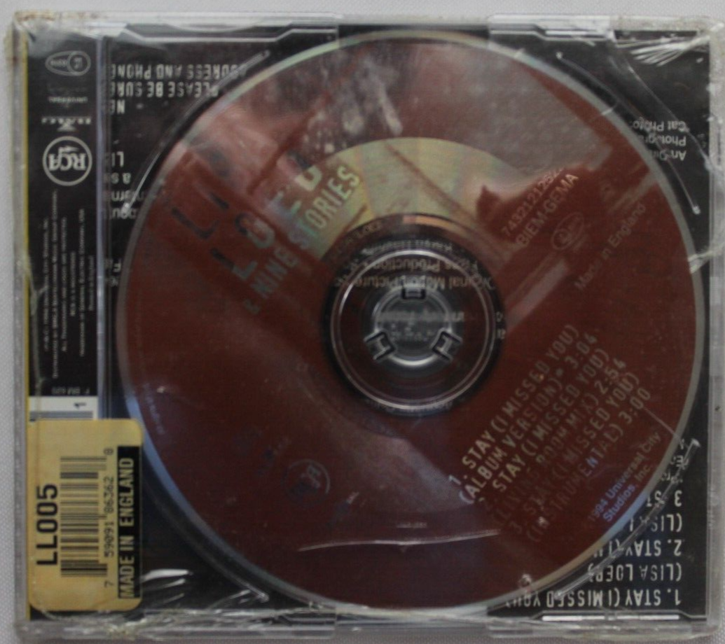 LISA LOEB & NINE STORIES STAY I MISSED YOU [SEALED CD MAXI SINGLE
