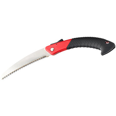 AGT Hand-Klappsäge WKS-180 aus Carbonstahl mit Trapez-Verzahnung, 180 mm