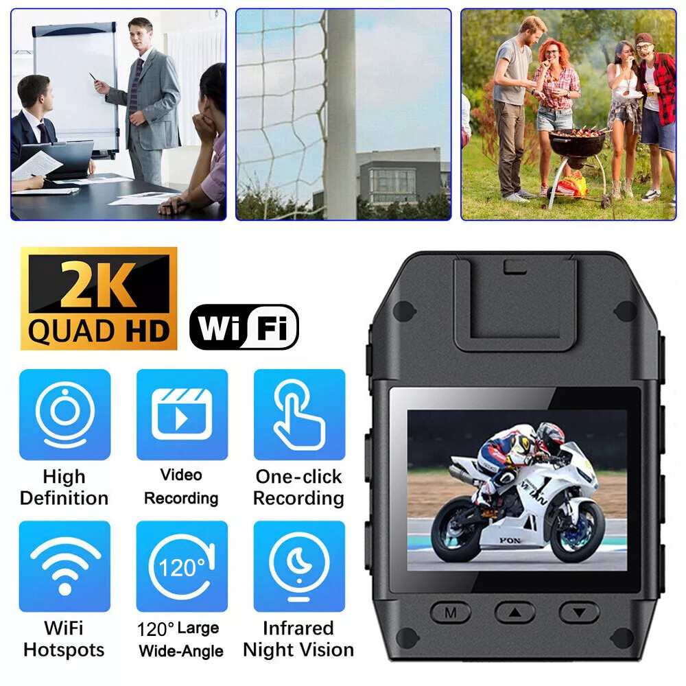 Mini 1080P HD Wireless Sport Action Camera with Audio DVR-image