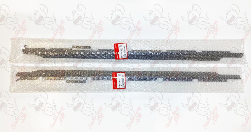 Honda S2000 AP1 AP2 Genuine window Molding Assy Left & Right Set OEM JDM Japan - Imagem 4 de 4