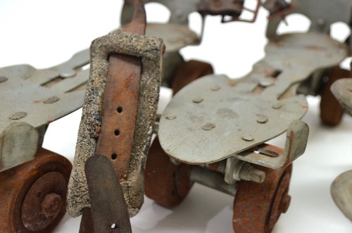 Hustler Speed King Child & Union Hardware Metal Skate Lot 2 Pair 4 Pieces Vtg - Picture 5 of 10