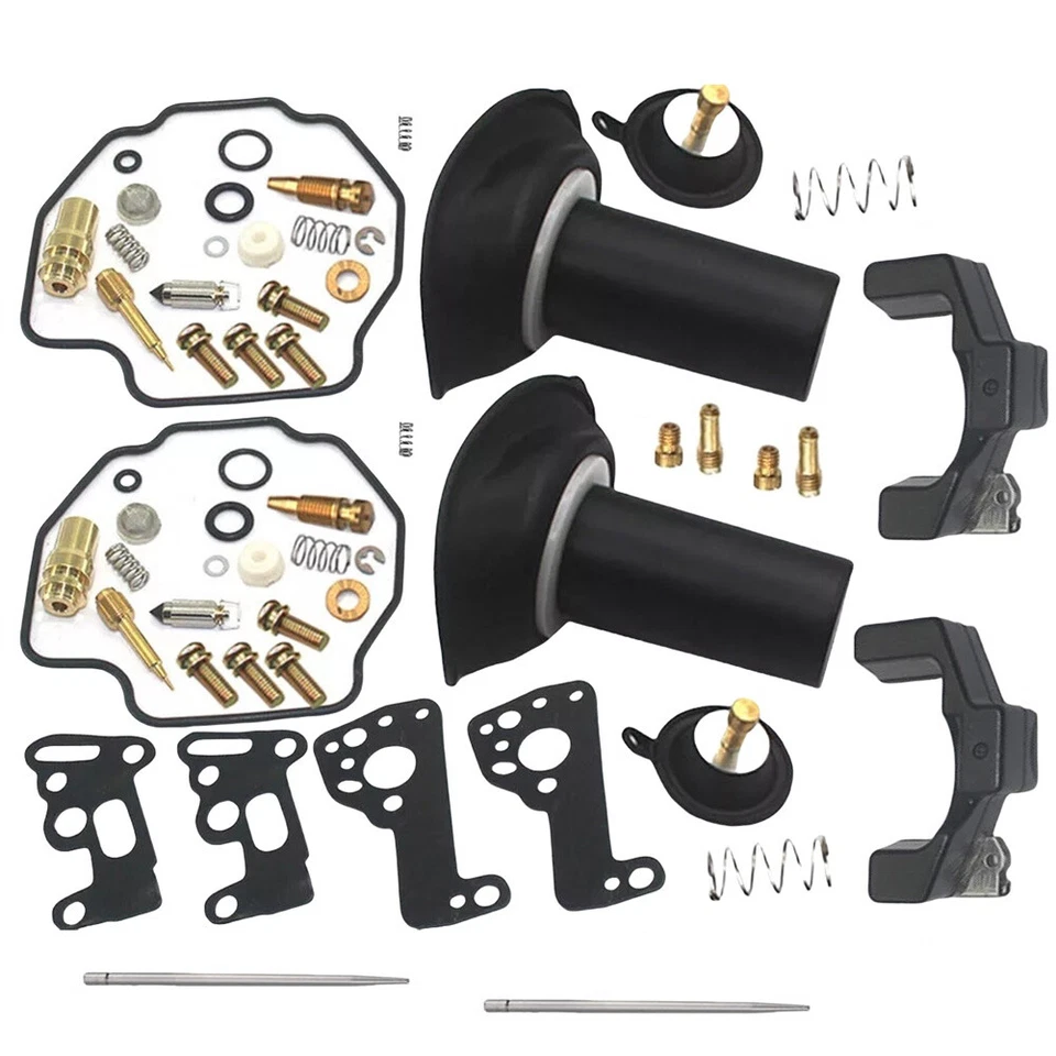Kit de reparación de carburador de émbolo flotador para Yamaha Virago XV535 XV 535 STOCK EN EE. UU. Foto 3 de 4