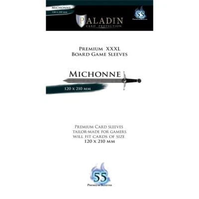 BOARD & DICE (BND) Paladin Sleeves: Michonne Premium XXXL (120 x 210 mm, 55 Stk.)