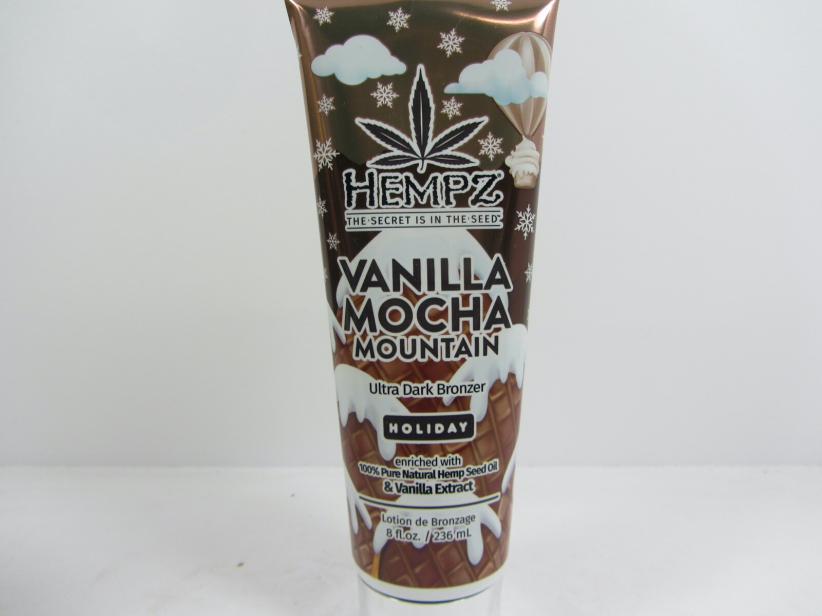 HEMPZ VANILLA MOCHA MOUNTAIN BRONZER ULTRA DARK TANNING LOTI