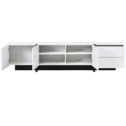 Rectangle Design TV Stand TV Console Table for TVs Up To 80'' TV Cabinet - Picture 10 of 21