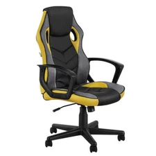NNEDSZ Gaming Office Chair Computer Executive Racing Chairs High Back Yellow