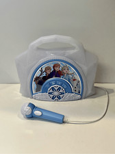 Disney Frozen 2 eKids Sing Along Boombox Karaoke System Microphone Music  Light