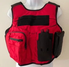 SAFARILAND V1 PKT VCS Armor Carrier Side Open Fix Pocket XL 2615-2618 Red Webles