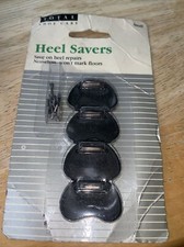 Heel Savers Small New In Package Black Qty: 4