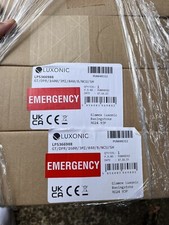 Luxonic LED emergency bulkhead gear tray 13W 230V New in box
