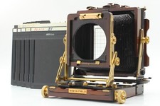 Bellows Repaired  Exc 5 w/ Holder  Wista Field 45DX Rose Wood 4x5 Film Camera