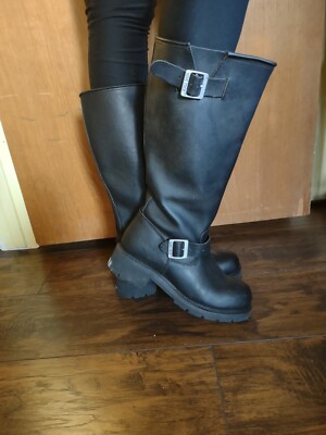 Men's Size 8 Ride Tecs Leather Boots