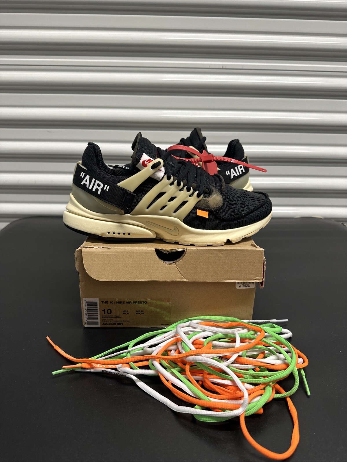 OFF WHITE X NIKE Taglia 10 Nike Air Presto x Off White Low The Ten MOLTO PULITE con scatola originale