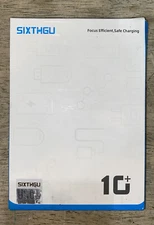 Sixthgu Portable Charger Power Bank 10000mAh W/ 3A Fast Charging & Dual Output