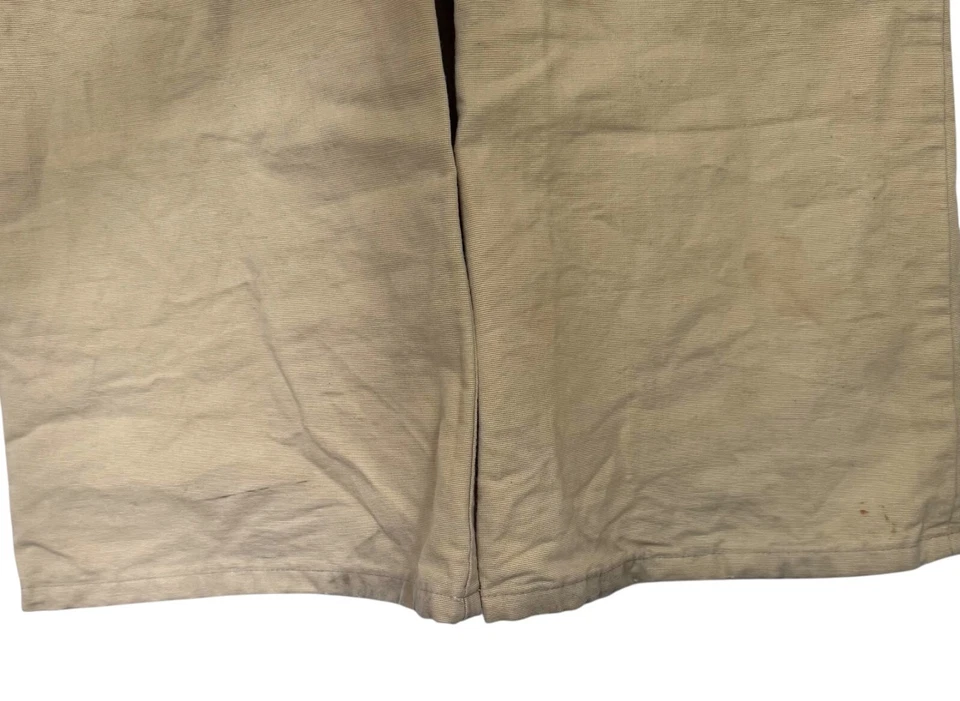 Pantalones bootcut vintage y2k años 90 inclinados caqui beige sin cintura tiro medio talla usados en excelente estado Foto 4 de 4