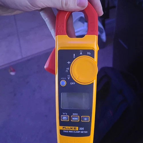 Fluke 325 Misuratore a Pinza AC DC Voltmetro Amperometro Pinza Multitester True RMS - Foto 6 di 13
