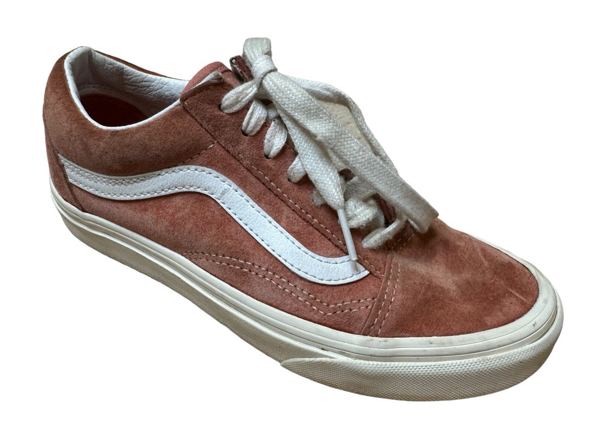 VANS HEIQ Old Skool Eco-Dry Pink Suede Sneakers Water Resistant 