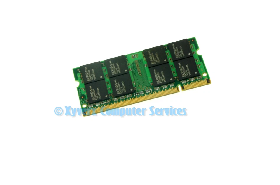 EBE11UD8AGUA-6E-E GENUINE ELPIDA LAPTOP MEMORY 1GB 2RX8 PC2-5300S-555 (CA62) - Image 2 of 2