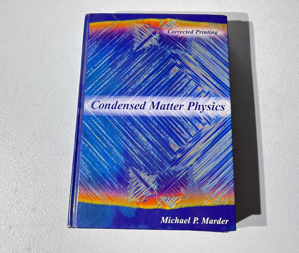 CONDENSED MATTER PHYSICS (WILEY-INTERSCIENCE) By Michael P. Marder