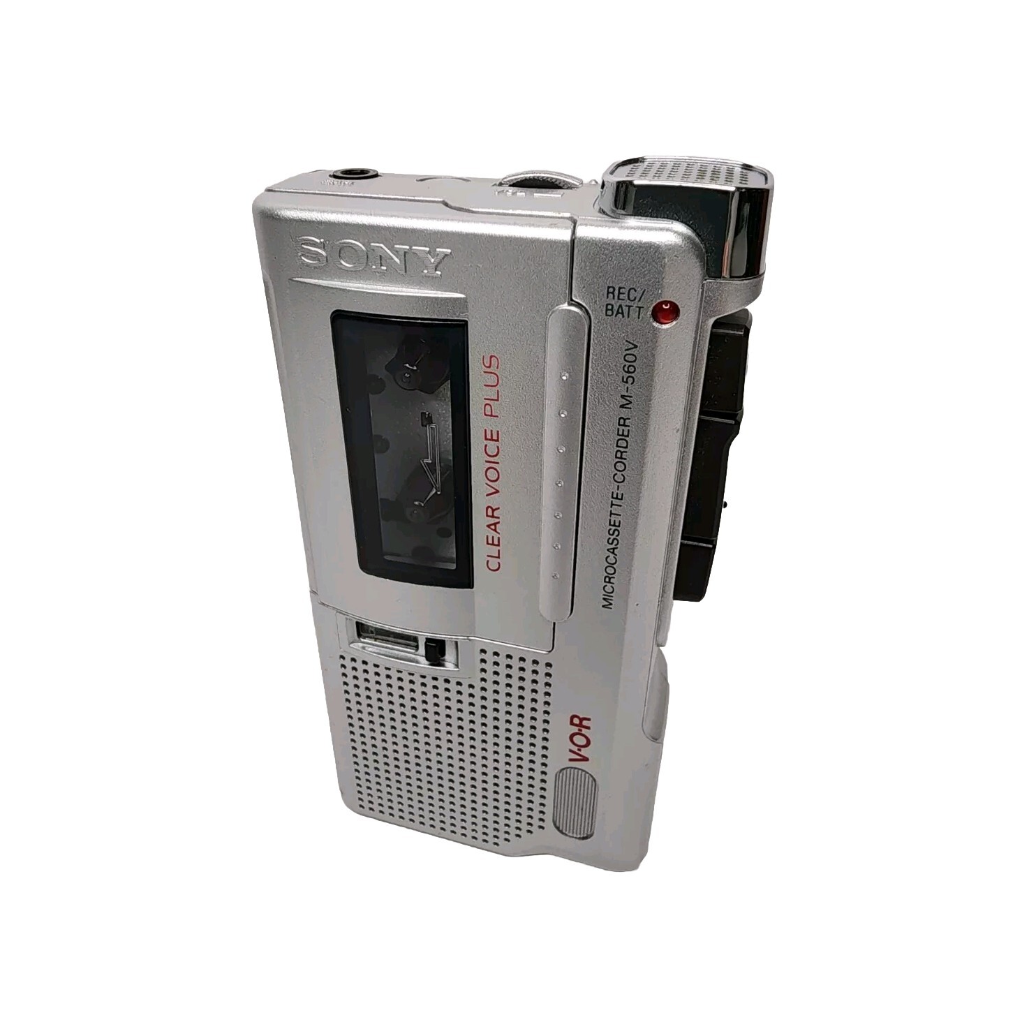 Sony MicrocassetteCorder M560V VOR Handheld Voice Recorder eBay