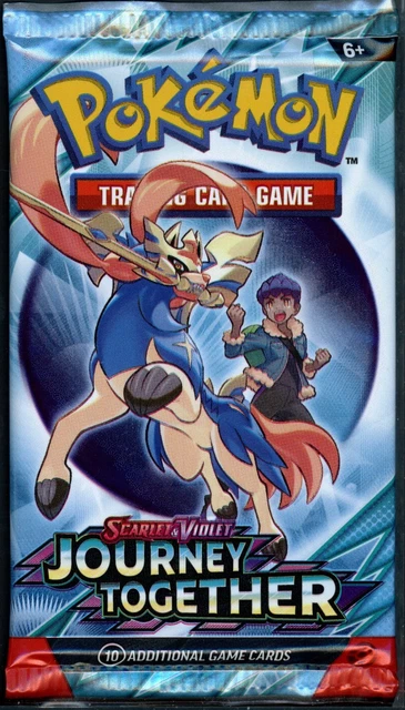 Pokemon SV Journey Together Booster Pack - 10 Cards / Pack - Random Art - SEALED