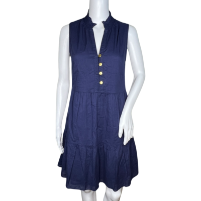 neutral blue dress ZITA DRESS main image 0