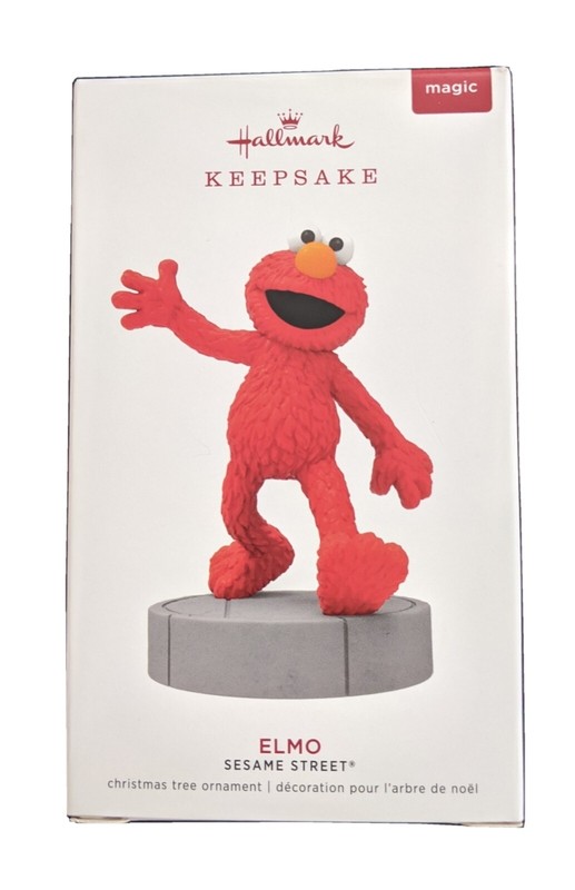 Hallmark 2019 Elmo!! Sesame Street  NIB, Sound, Batteries Included In Box