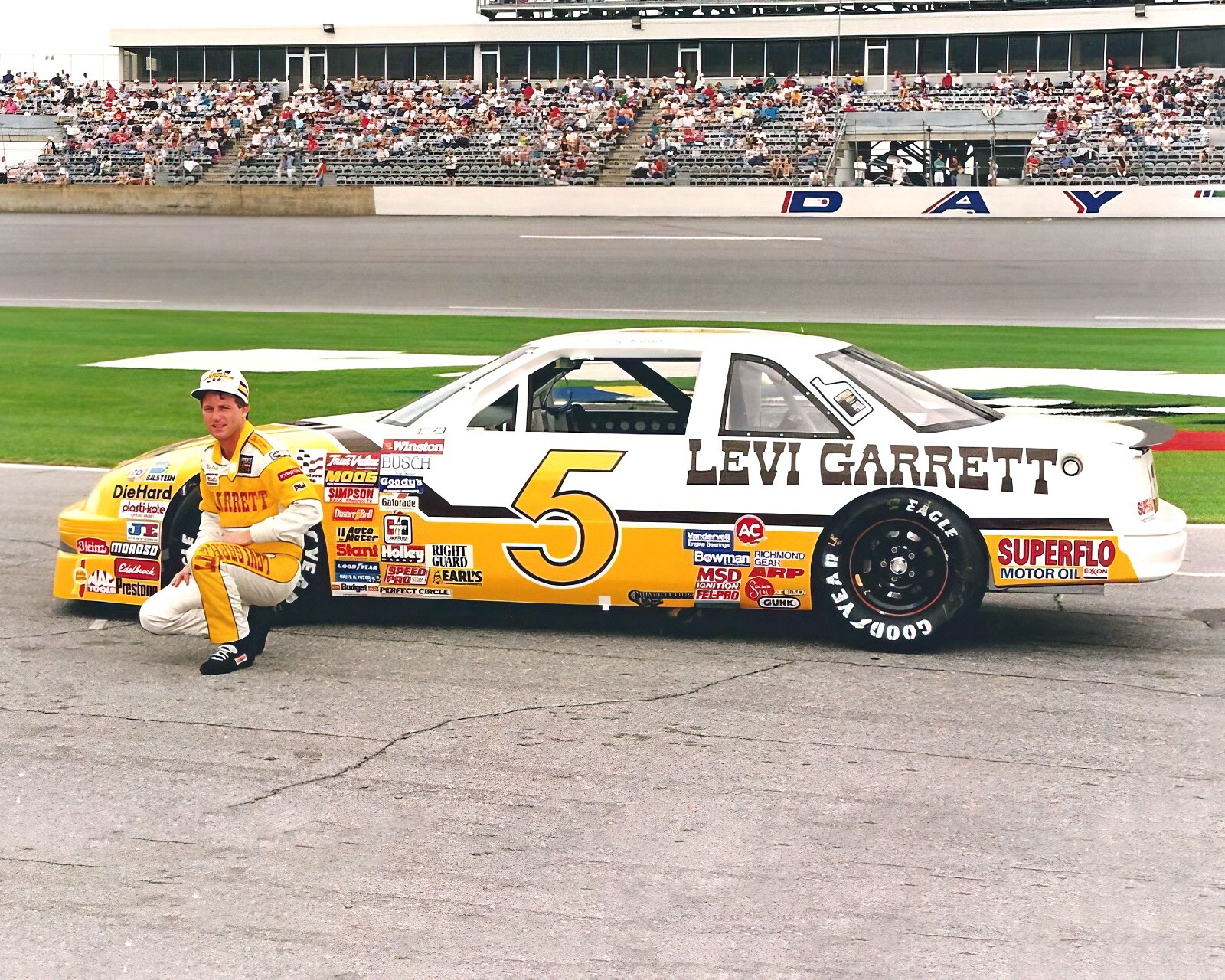 Ricky Rudd NASCAR Car & Driver Pose 8