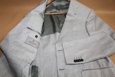  314 CANALI Linen- Wool Two Button Blazer Jacket Size 40 R