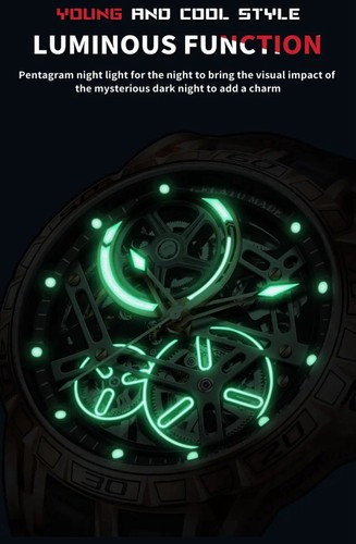 GELATU Luxury Automatic Watch 6015 - Picture 11 of 12