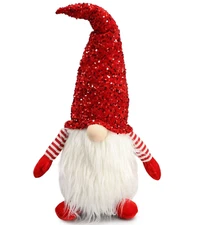 STPGOODS Large Red Christmas Gnome Holiday Gnome Decorative Figurine 29"